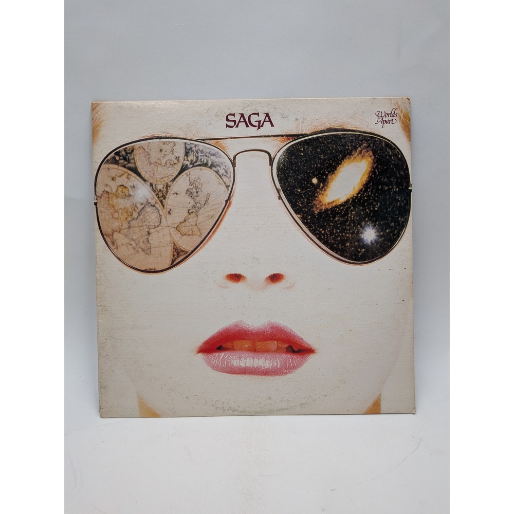 Saga Worlds Apart Vinyl LP 1981 Portrait FR 38246 Progressive Rock On The Loose